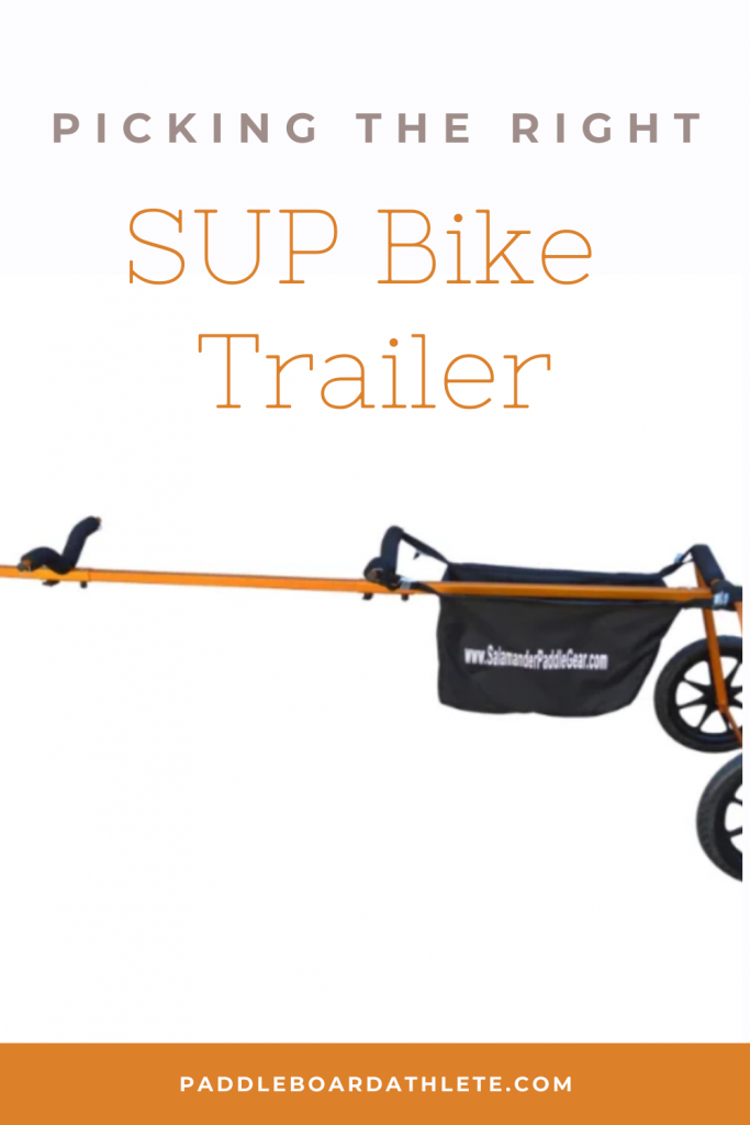 Best SUP Bike Trailers Paddle Board Athlete