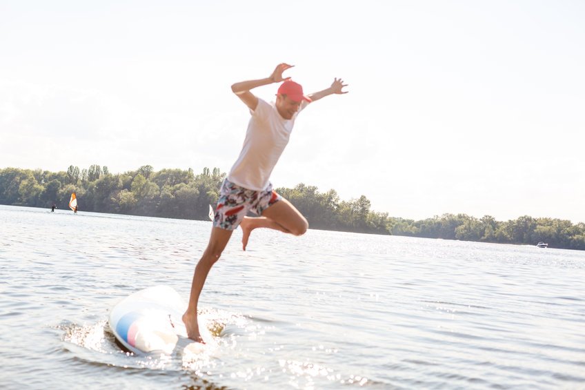 How To Get Back On Your Paddle Board After Falling & How To Fall