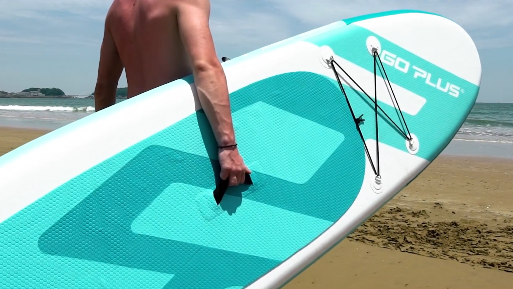 Goplus 11′ Inflatable Stand Up Paddle Board Package Review Paddle